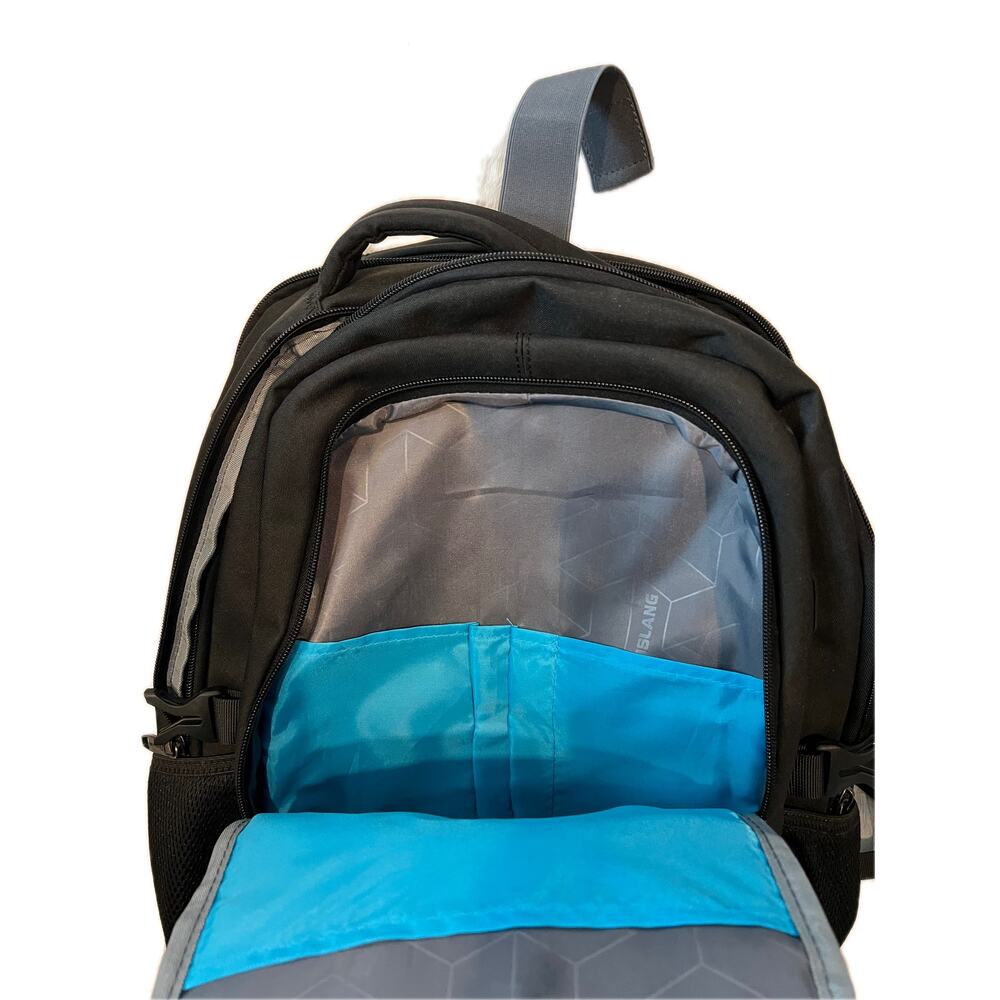 Duslang Padded Computer Black Backpack - Picture 4 of 6